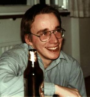 El joven Linus Torvalds