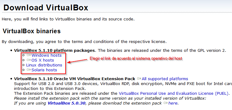Virtualización con VirtualBox