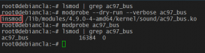 Cargar módulos del kernel con modprobe